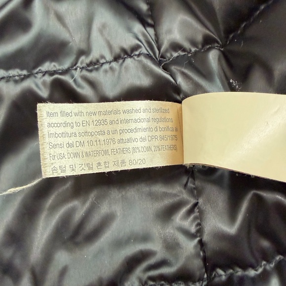 [Massimo Dutti] Black Hooded Puffer Jacket - Picture 13 of 16